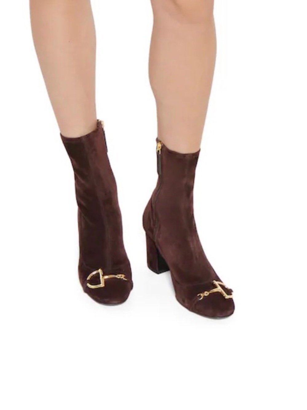 Gucci Half Clamp Ankle Boots brown 38 $1200